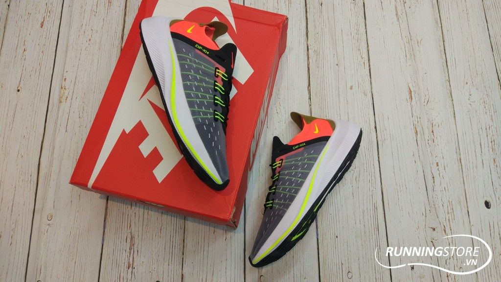 Nike EXP-X14 - Black/ Volt/ Total Crimson - AO1554-001