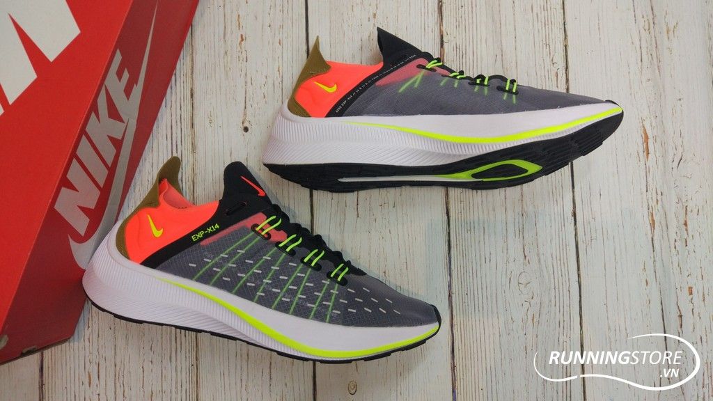 Nike EXP-X14 - Black/ Volt/ Total Crimson - AO1554-001