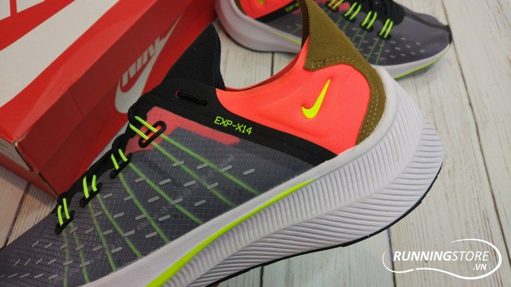 Nike EXP-X14 - Black/ Volt/ Total Crimson - AO1554-001