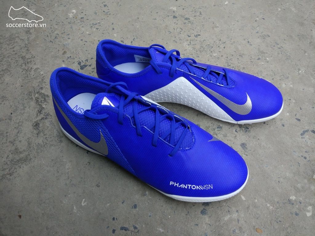 Nike Phantom VSN Academy TF- Racer Blue/ Chrome/ White AO3223-410