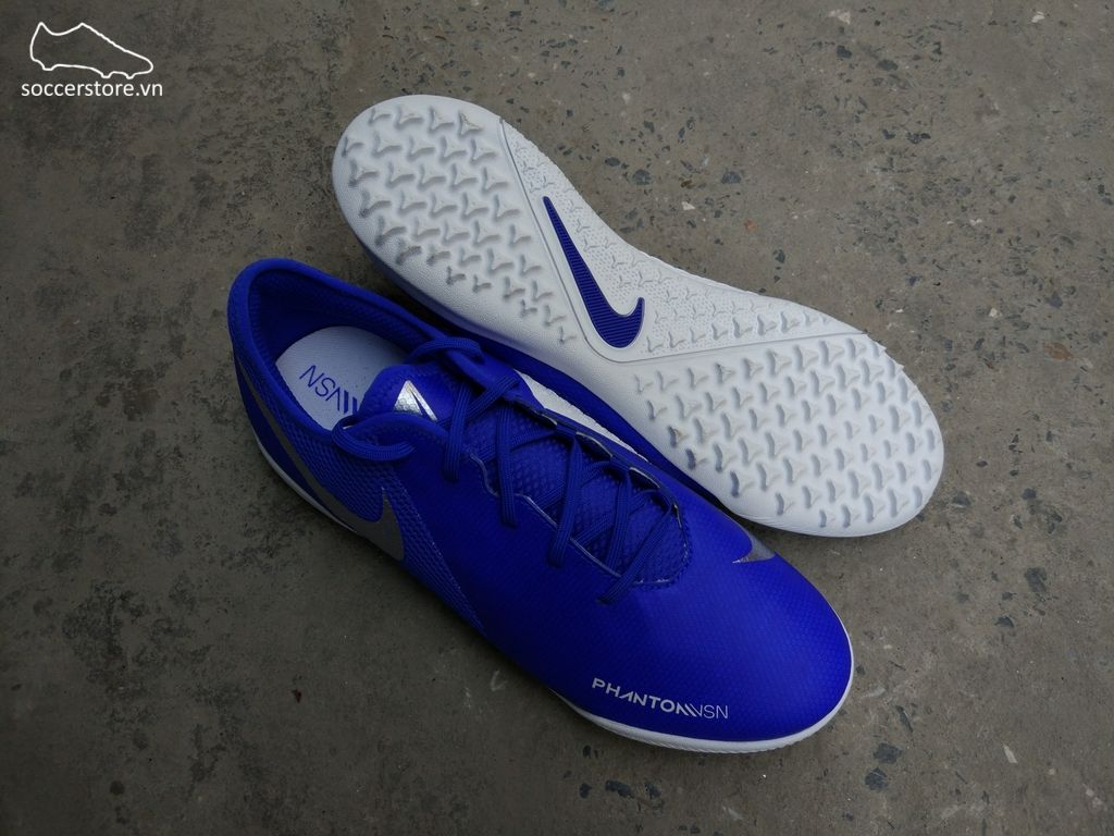 Nike Phantom VSN Academy TF- Racer Blue/ Chrome/ White AO3223-410