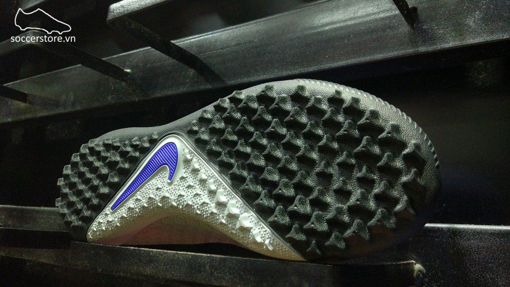 Nike React Phantom VSN Surge Pro DF TF- Racer Blue/ Black/ Metallic Silver/ Volt AO3277-400