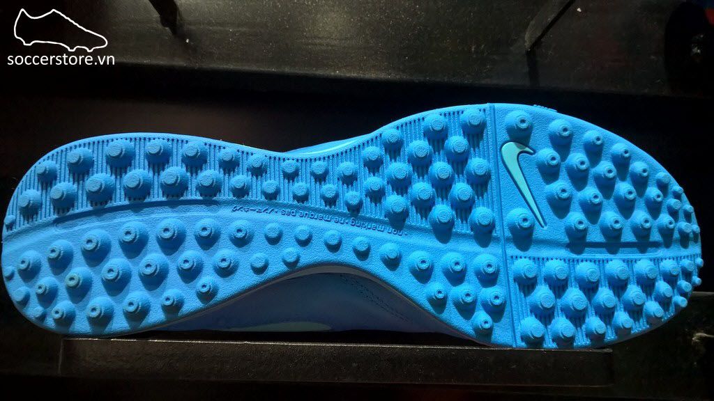 Nike Tiempo Genio II TF Leather- Blue Glow/ Polarized Blue/ Soar 819216-444