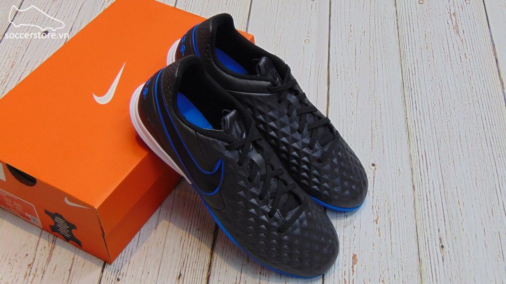 Nike Tiempo Legend VIII Academy TF - Black/ Blue Hero AT6100-004