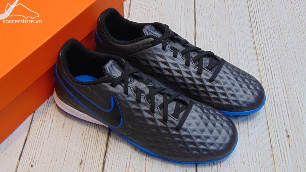 Nike Tiempo Legend VIII Academy TF - Black/ Blue Hero AT6100-004