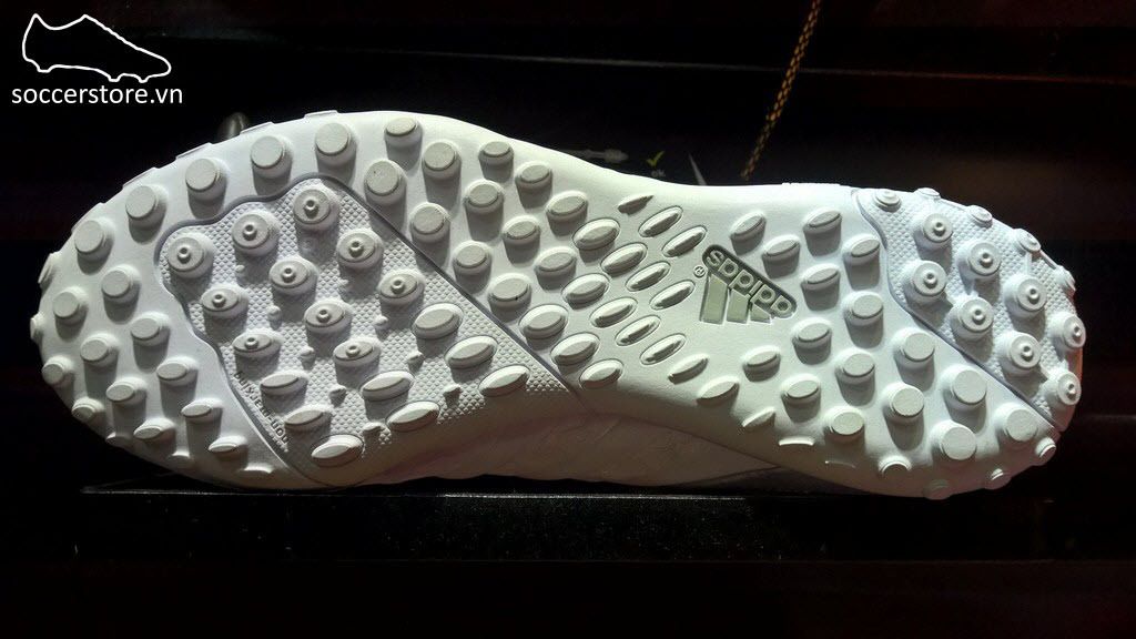 Adidas Ace 15.4 TF Kids - White- White- Silver Metallic