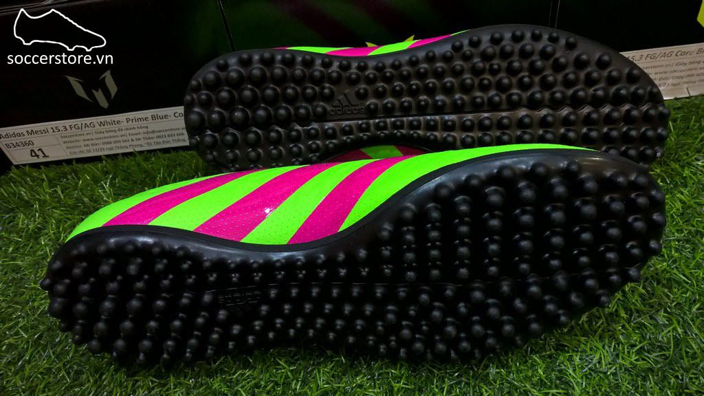 Adidas Ace 16.3 Kids TF- Solar Green/ Shock Pink/ Core Black AF5263