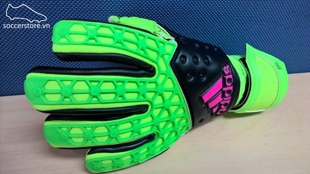 Adidas Ace Zones Pro Solar Green- Core Black- Shock Pink AH7803