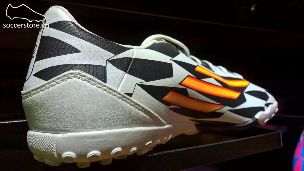 Adidas F10 TF World Cup 2014 White- Orange- Black