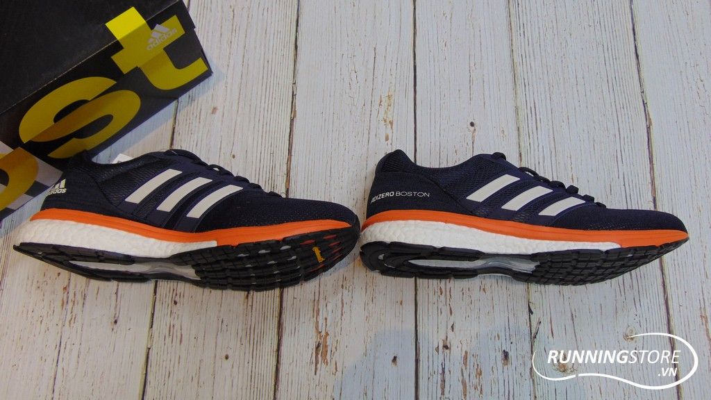 Adidas Adizero Boston 7 - Legend Ink / Raw White / True Orange -B37383