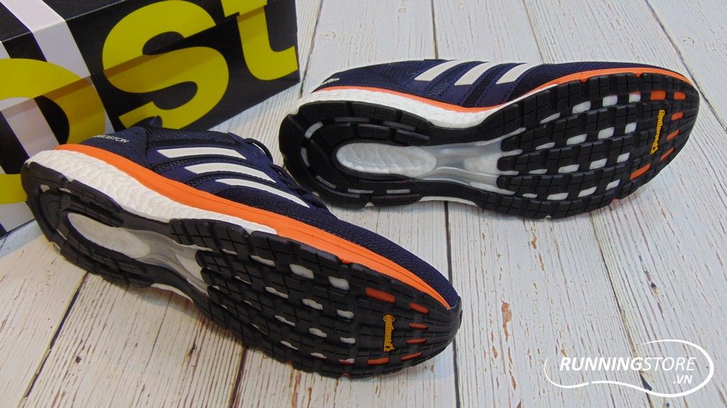 Adidas Adizero Boston 7 - Legend Ink / Raw White / True Orange -B37383