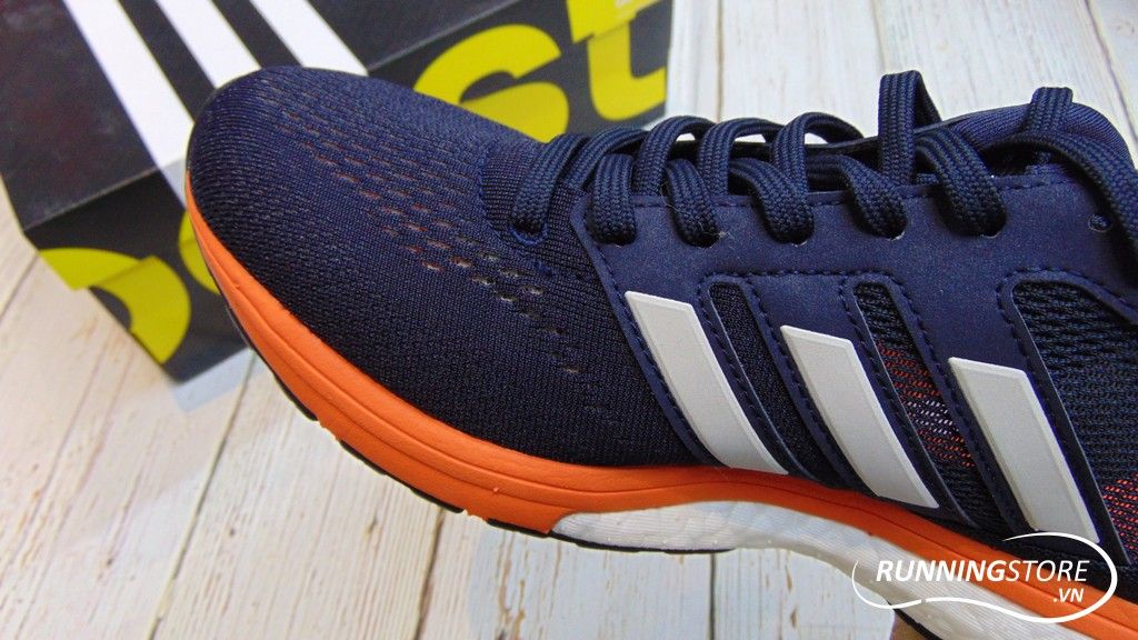 Adidas Adizero Boston 7 - Legend Ink / Raw White / True Orange -B37383