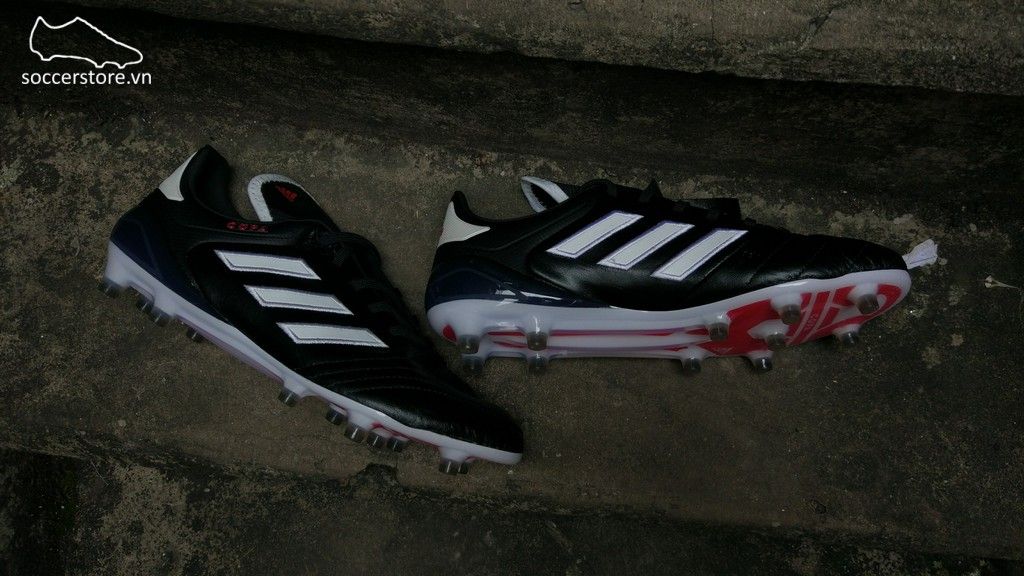Adidas Copa 17.1 FG- Core Black/ White/ Red BA8515