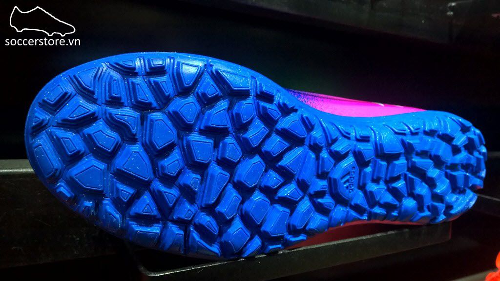 Adidas X 16.3 TF- Blue/ White/ Shock Pink BB5665