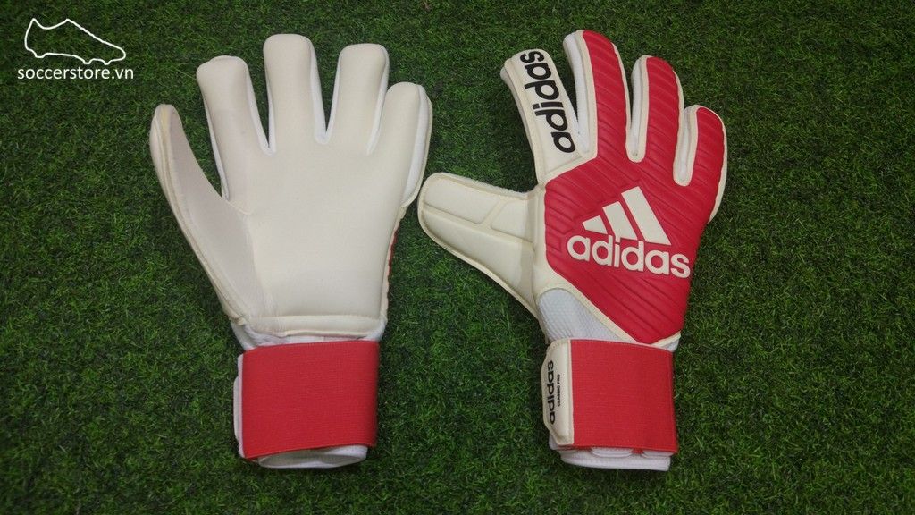 Adidas Classic Pro- Real Coral/ White GK Gloves CF0103