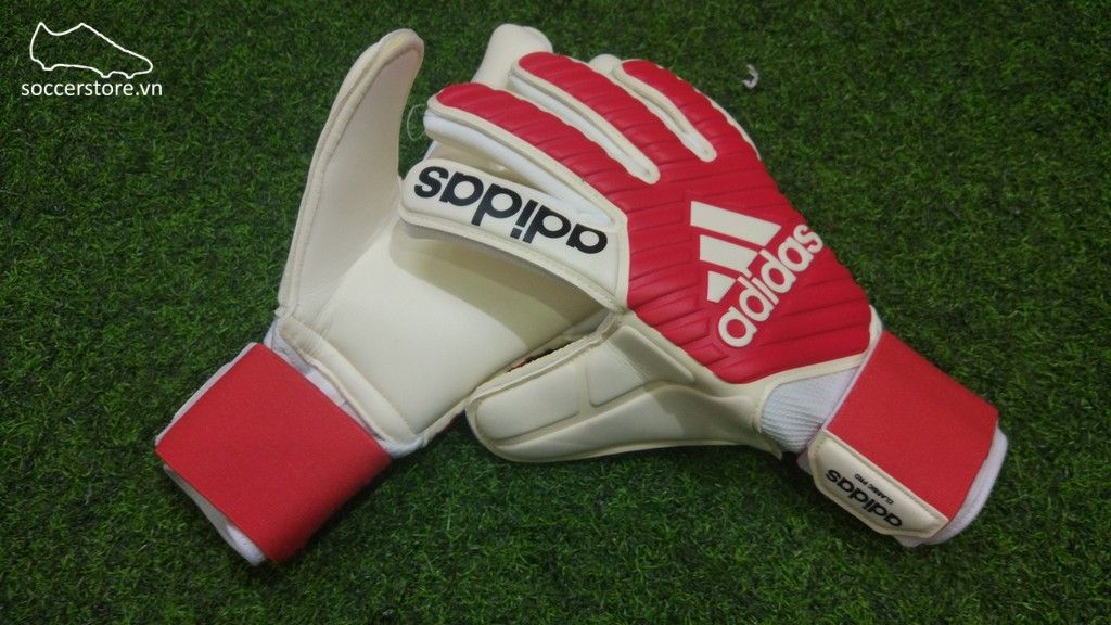 Adidas Classic Pro- Real Coral/ White GK Gloves CF0103