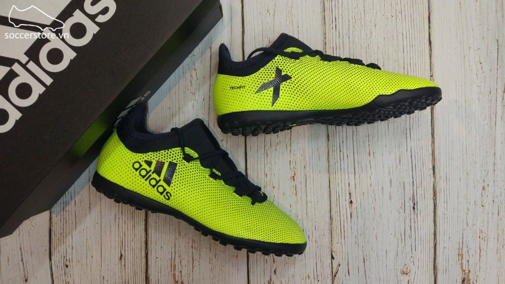 Adidas X 17.3 Kids TF- Solar Yellow/ Legend Ink/ Solar Yellow CG3733