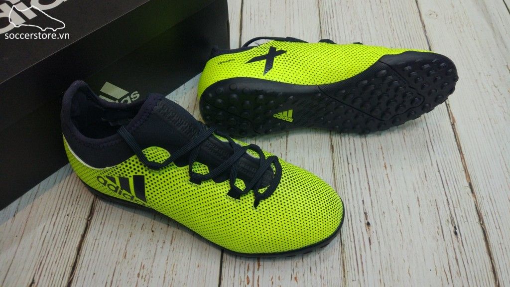 Adidas X 17.3 Kids TF- Solar Yellow/ Legend Ink/ Solar Yellow CG3733