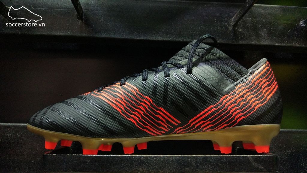 Adidas Nemeziz 17.3 FG- Core Black/ Solar Red CP8985