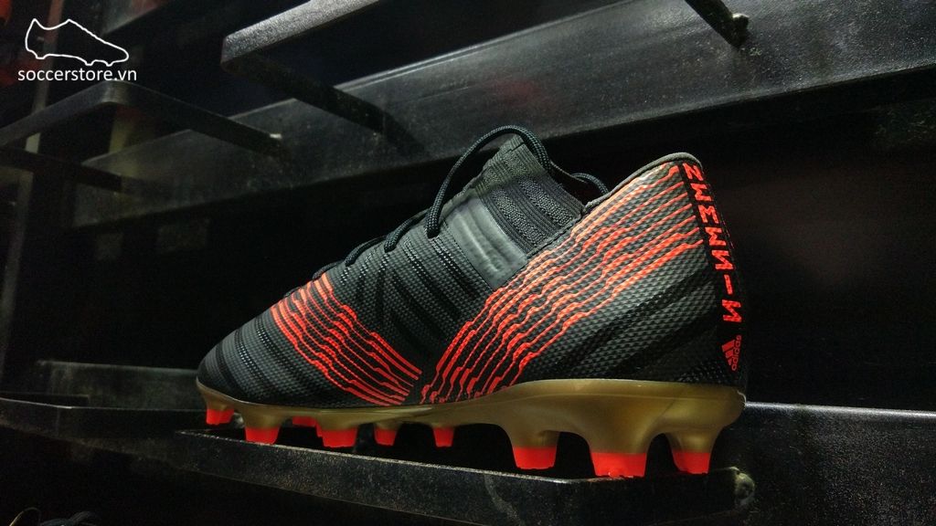 Adidas Nemeziz 17.3 FG- Core Black/ Solar Red CP8985
