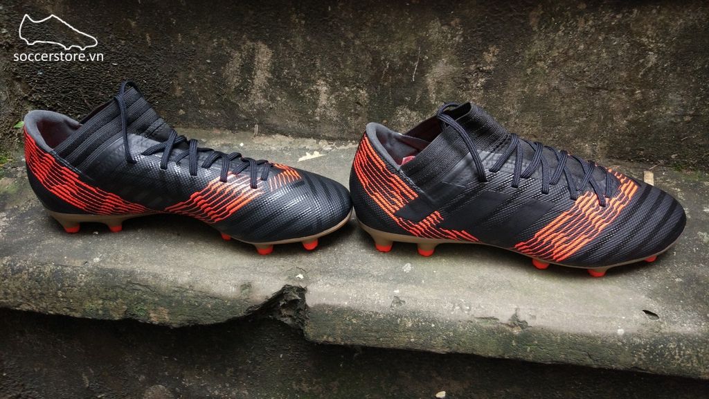 Adidas Nemeziz 17.3 FG- Core Black/ Solar Red CP8985