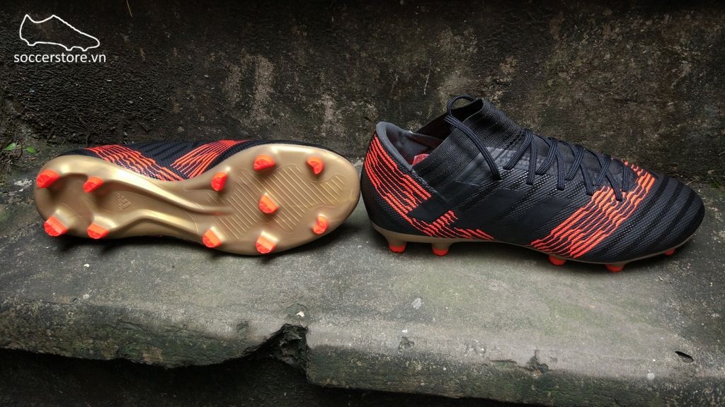 Adidas Nemeziz 17.3 FG- Core Black/ Solar Red CP8985