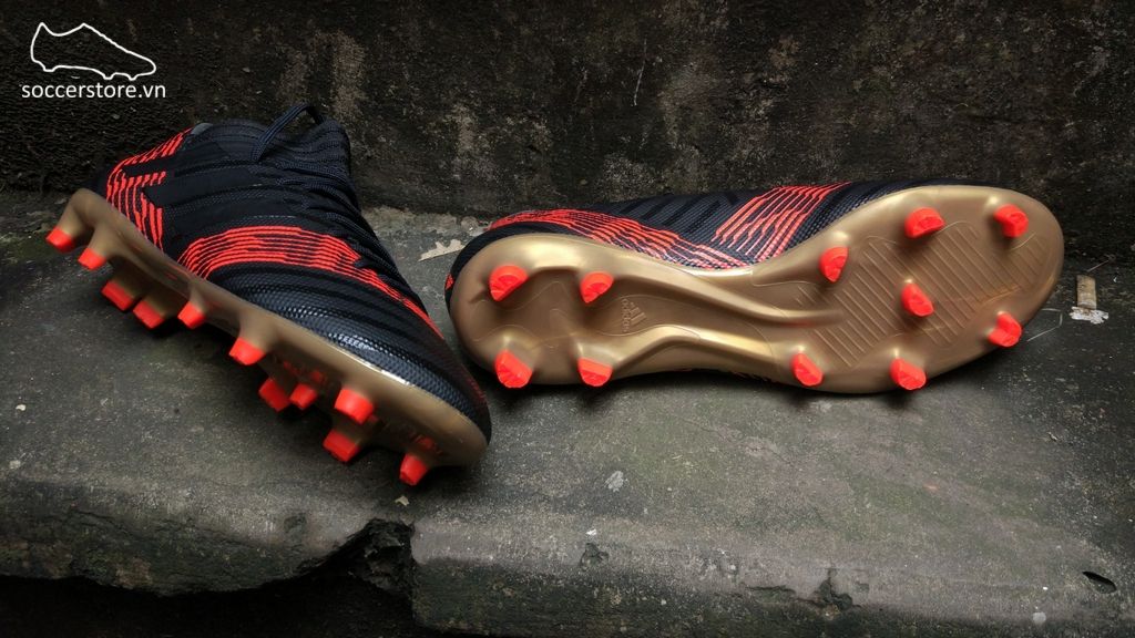 Adidas Nemeziz 17.3 FG- Core Black/ Solar Red CP8985