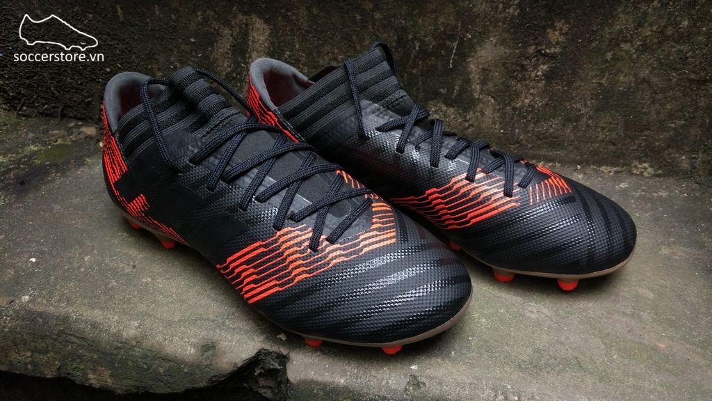 Adidas Nemeziz 17.3 FG- Core Black/ Solar Red CP8985