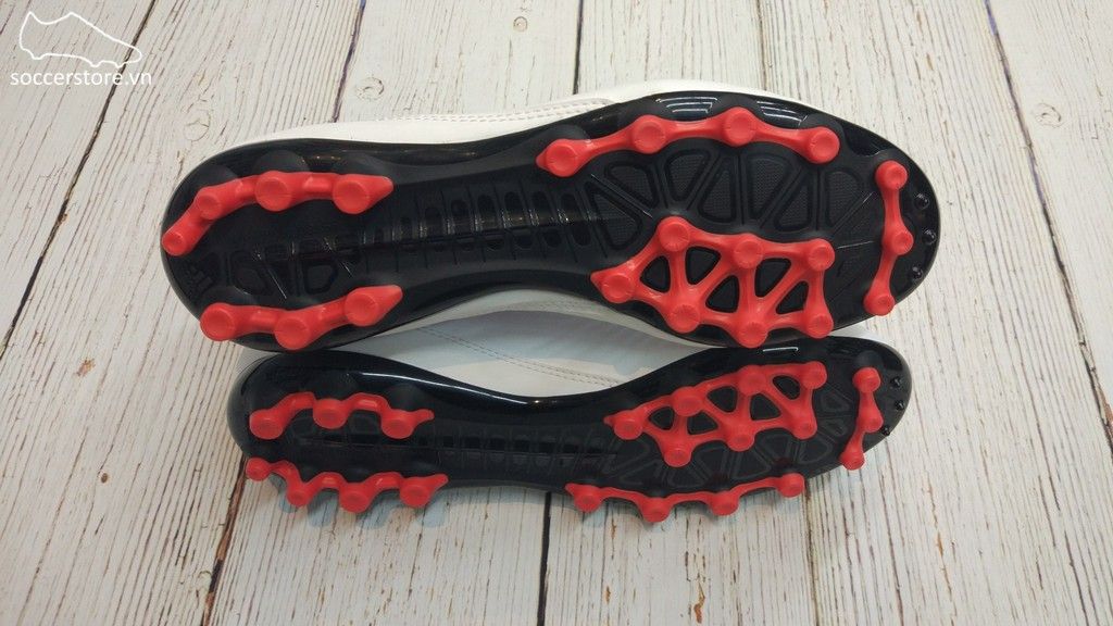 Adidas Predator 18.3 Kids AG- White/ Core Black/ Real Coral CP9020