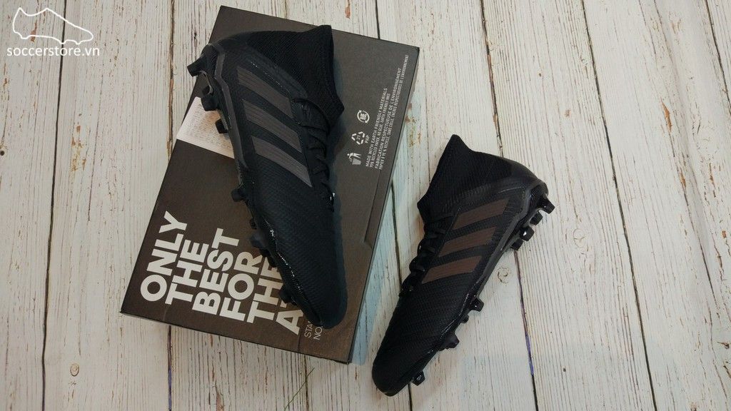 Adidas Predator 18.1 Kids FG- Core Black/ Real Coral CP9063