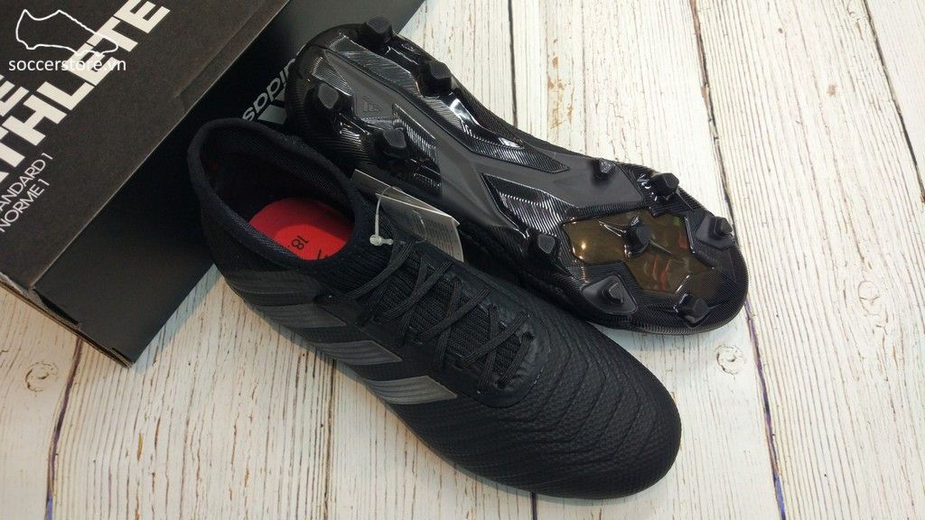 Adidas Predator 18.1 Kids FG- Core Black/ Real Coral CP9063