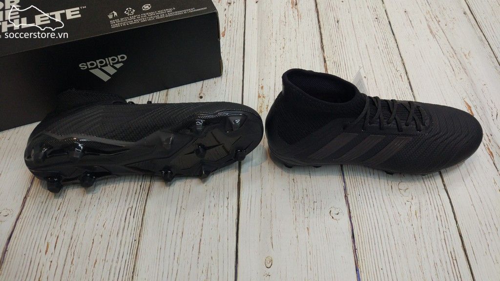 Adidas Predator 18.1 Kids FG- Core Black/ Real Coral CP9063