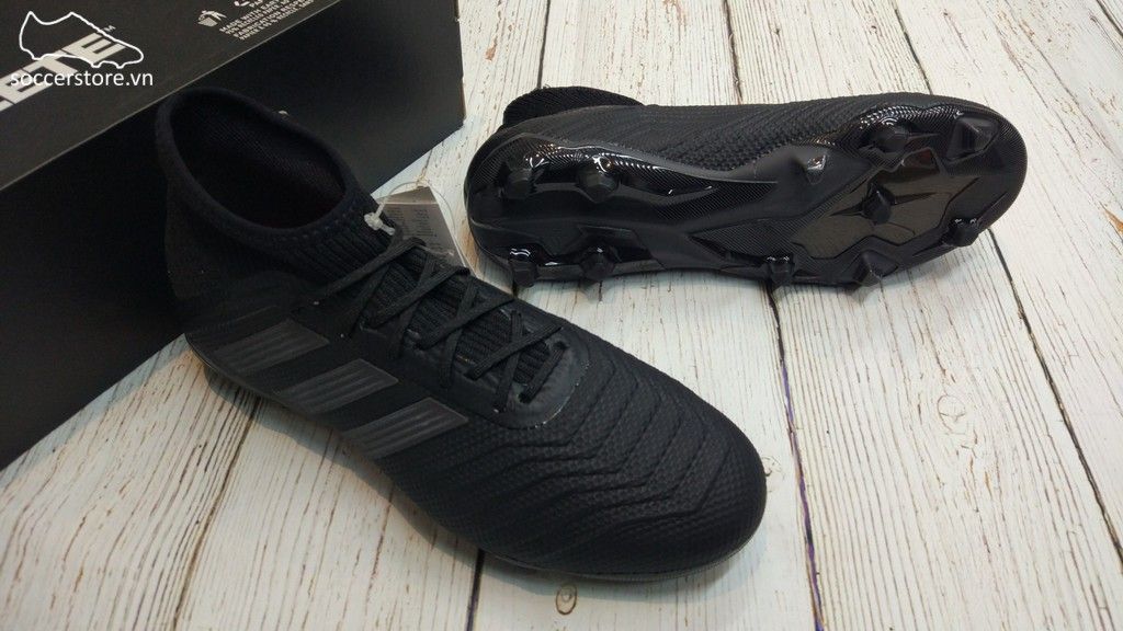 Adidas Predator 18.1 Kids FG- Core Black/ Real Coral CP9063