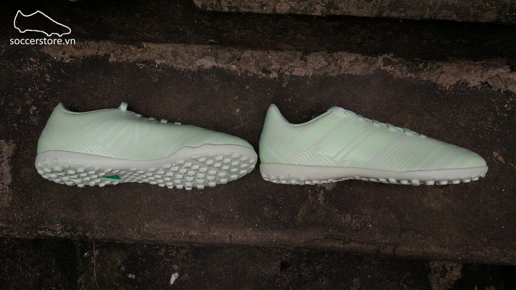 Adidas Nemeziz 17.4 Kids TF- Aero Green/ Hi-res Green CP9216