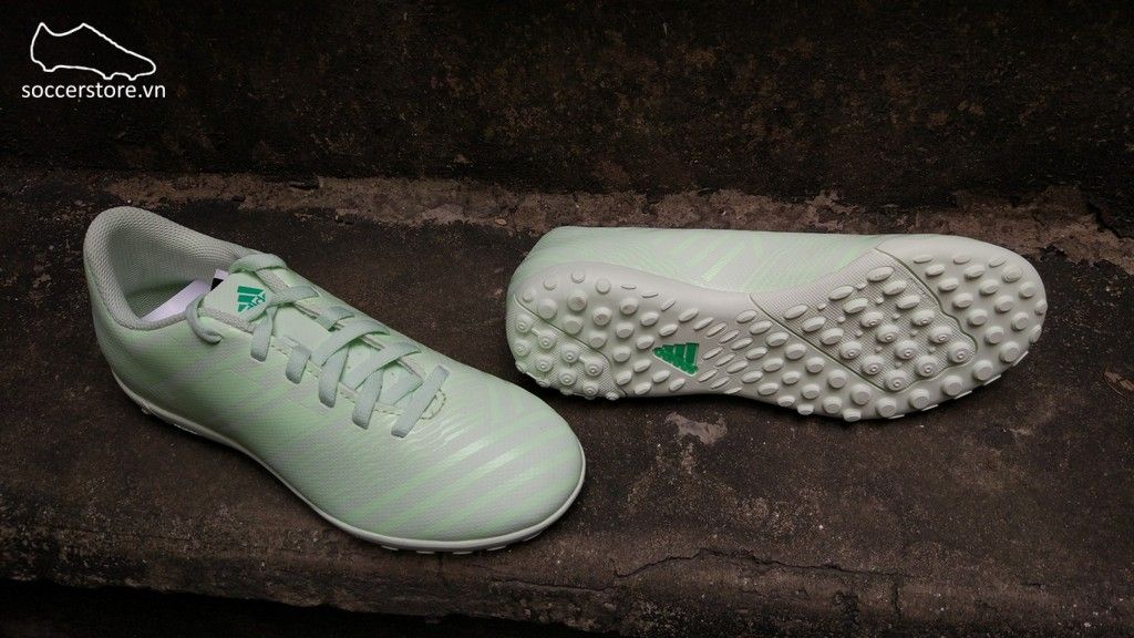 Adidas Nemeziz 17.4 Kids TF- Aero Green/ Hi-res Green CP9216