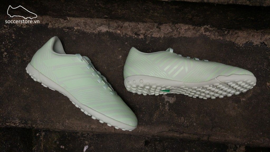 Adidas Nemeziz 17.4 Kids TF- Aero Green/ Hi-res Green CP9216