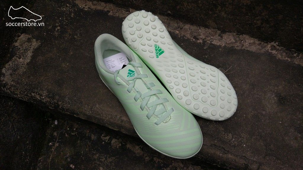 Adidas Nemeziz 17.4 Kids TF- Aero Green/ Hi-res Green CP9216
