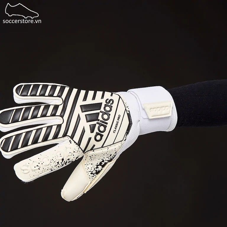 Adidas Classic Pro- White/ Black GK Gloves CW5616