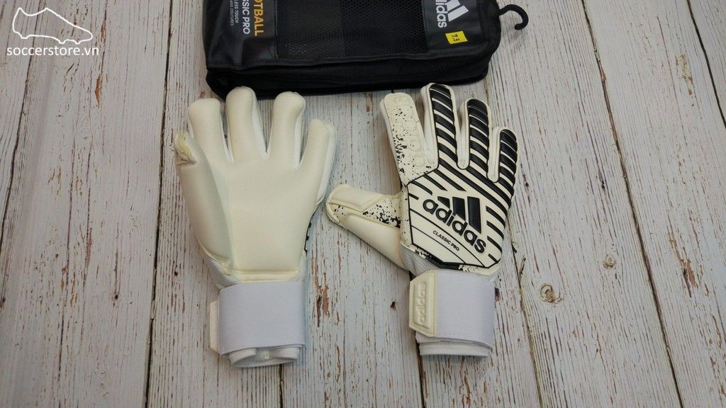 Adidas Classic Pro- White/ Black GK Gloves CW5616