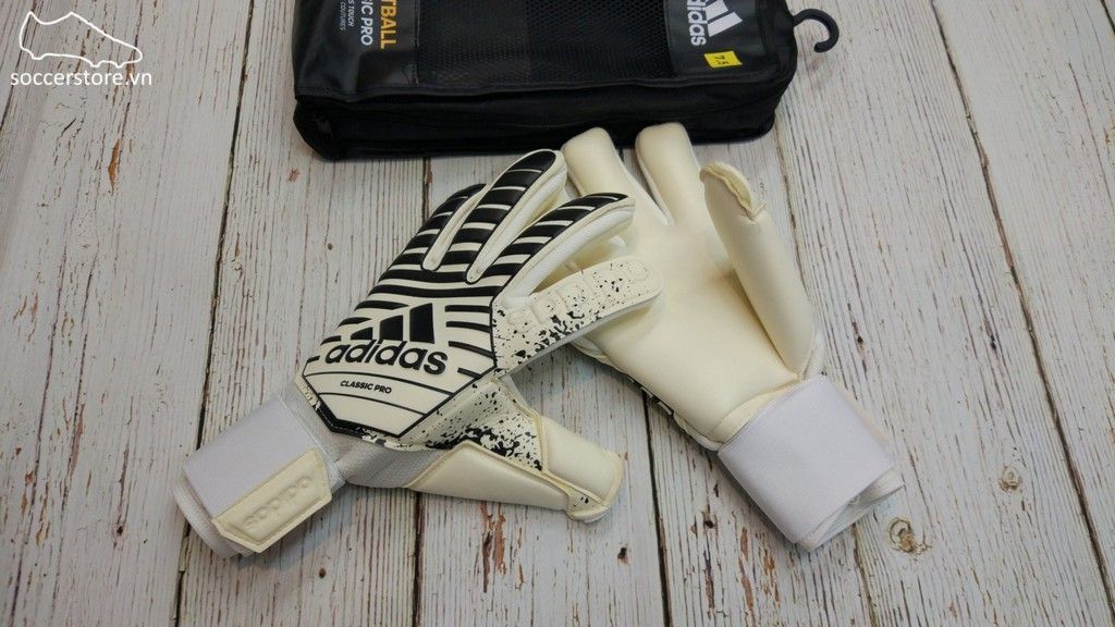 Adidas Classic Pro- White/ Black GK Gloves CW5616