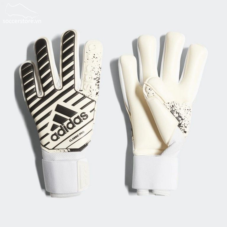 Adidas Classic Pro- White/ Black GK Gloves CW5616