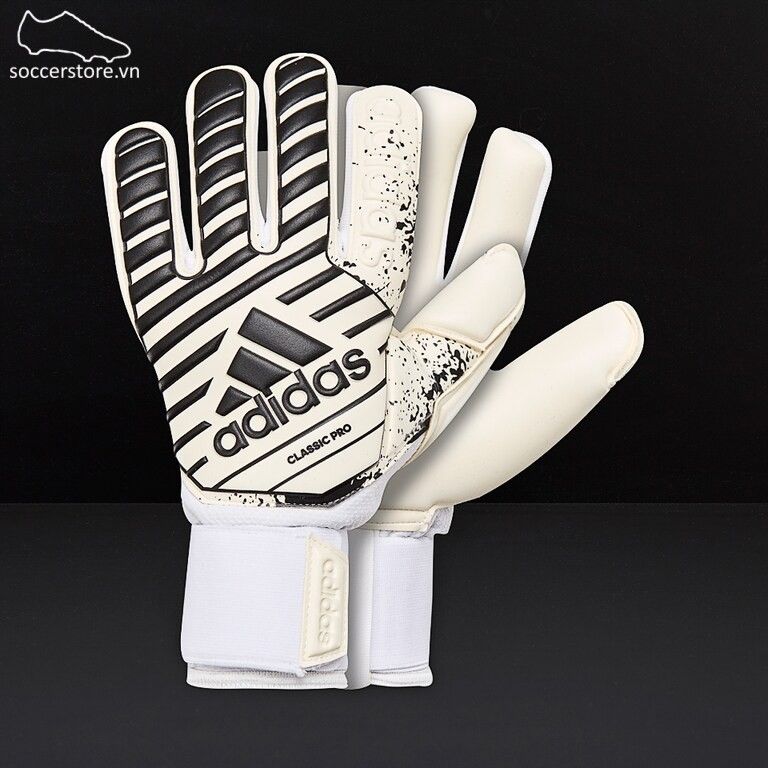 Adidas Classic Pro- White/ Black GK Gloves CW5616