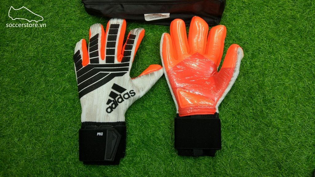 Adidas Predator Pro Manuel Neuer GK Gloves - White/ Black/ Solar Red CW5626