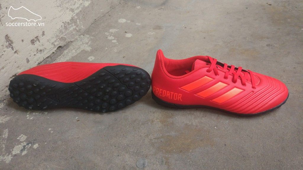 Adidas Predator Tango 19.4 TF- D97973- Active Red/ Solar Red/ Core Black