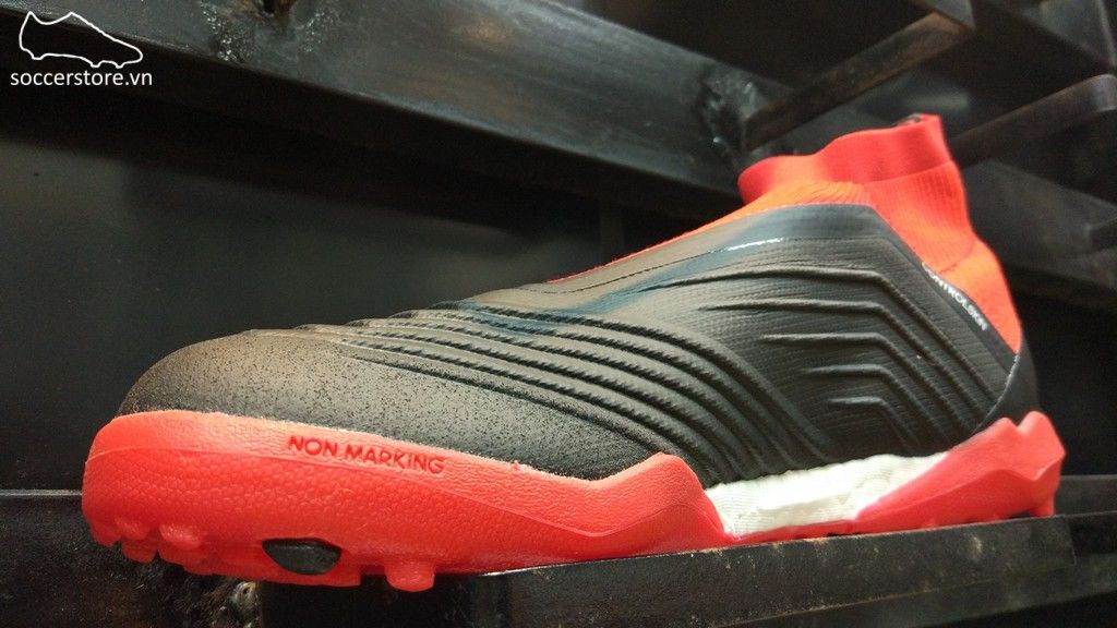 Adidas Predator Tango 18+ TF- Core Black/ White/ Red DB2058