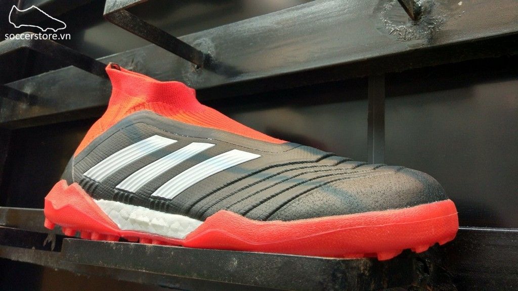 Adidas Predator Tango 18+ TF- Core Black/ White/ Red DB2058