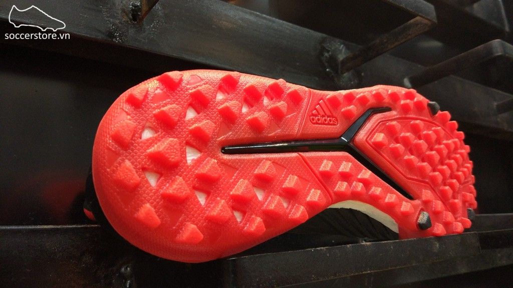 Adidas Predator Tango 18+ TF- Core Black/ White/ Red DB2058