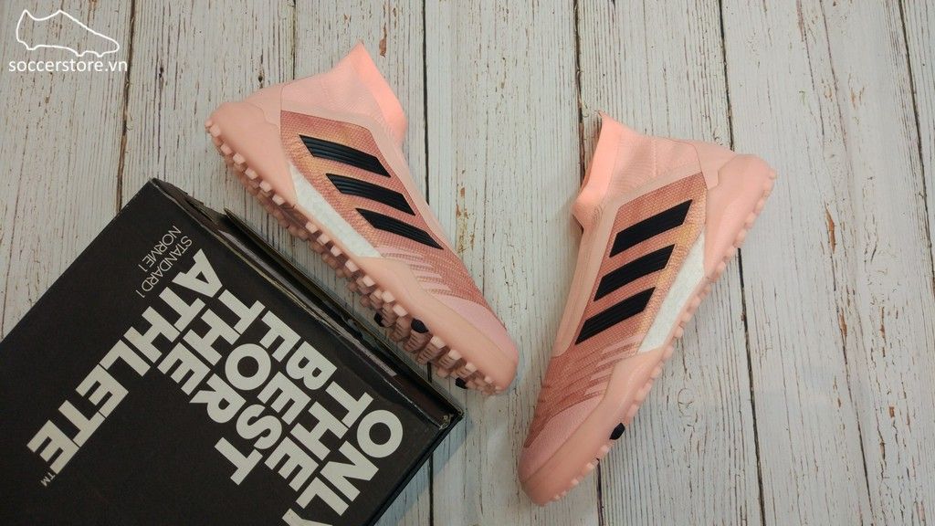 Adidas Predator Tango 18+ TF- Clear Orange/ Core Black/ Trace Pink DB2059
