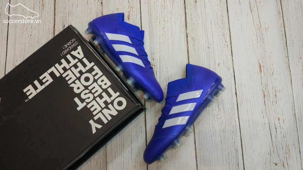 Adidas Nemeziz 18.1 FG- Football Blue/ White DB2080