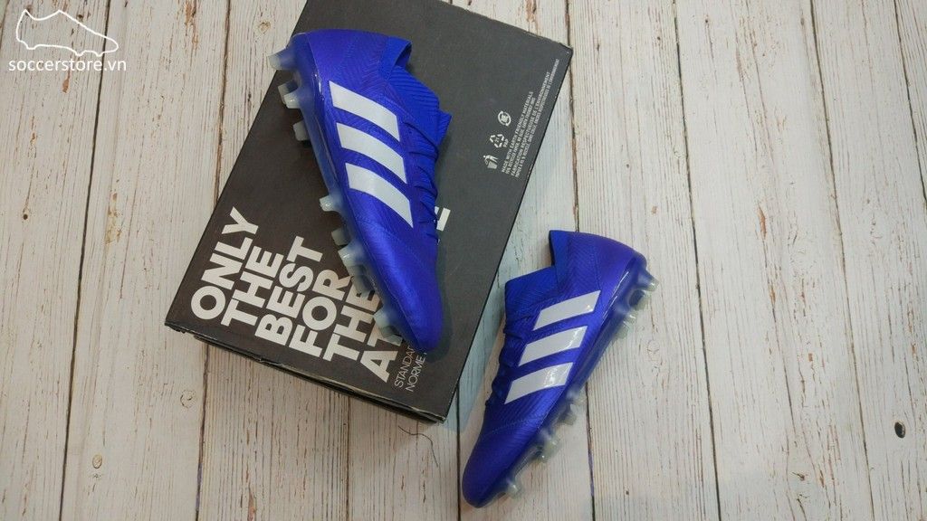 Adidas Nemeziz 18.1 FG- Football Blue/ White DB2080